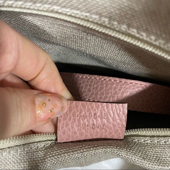 NEW Gucci Pink Leather Bamboo Tassel Tote Shoulder Strap - Picture 13 of 13